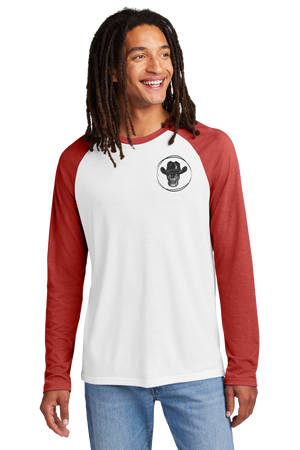 Courageously Baseball Red Sleeve T-shirt