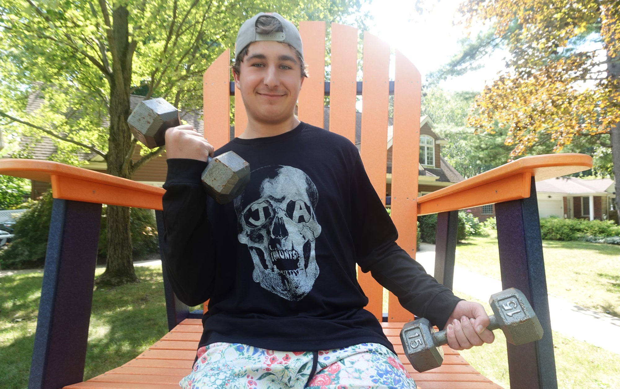 J.A. Haunts Adult long-sleeve t-shirt